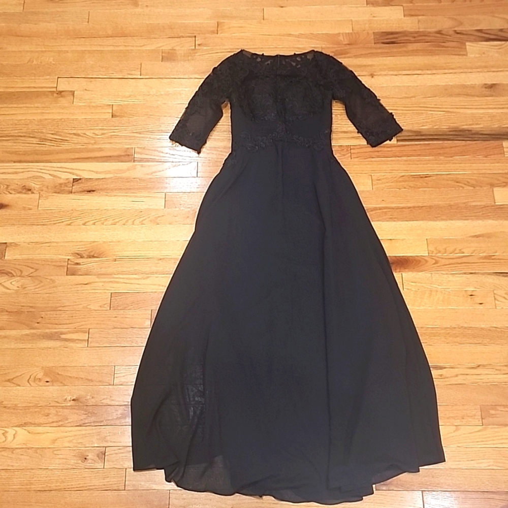 Black gown